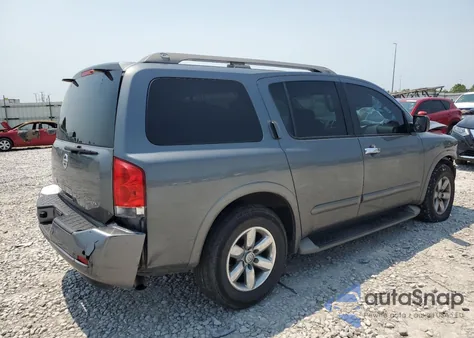 2014 Nissan Armada Sv z USA, uszkodzony, nr VIN 5N1BA0ND4EN606909